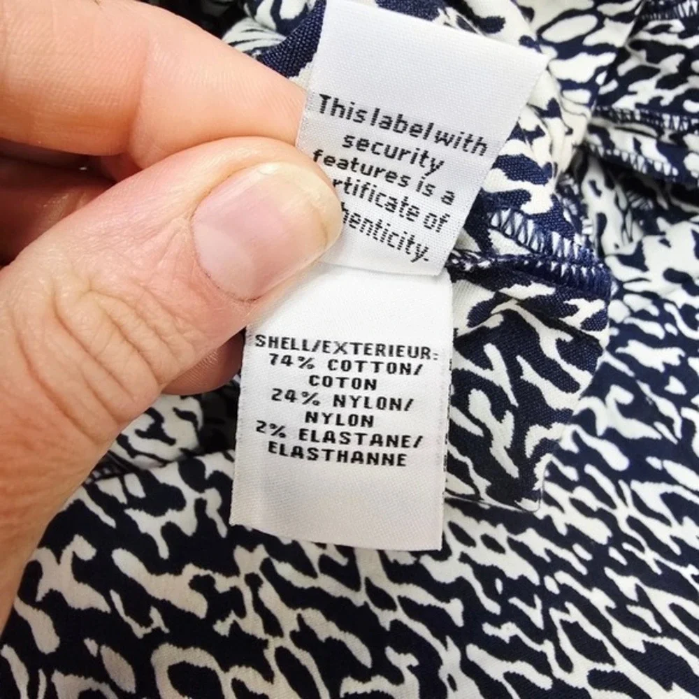Diane von Furstenberg Navy White Snake Wave Jacquard Sheath Dress 12 D6758298S13